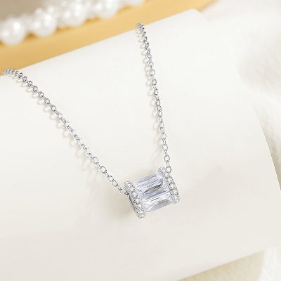 Dây Chuyền Bạc Nữ đính đá CZ Natalia LILI 125566 3