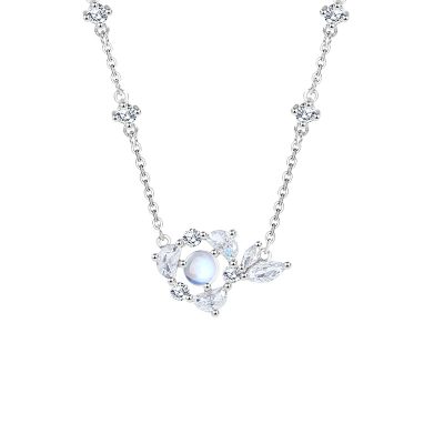 Dây Chuyền Bạc Nữ đính đá CZ Cá Xinh đẹp Freya LILI 126056 6