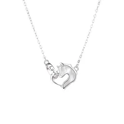 Dây Chuyền Bạc Nữ đính đá CZ Kỳ Lần Dễ Thương Lucia LILI 126031 4