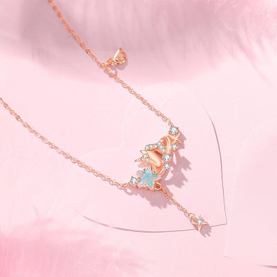 Dây Chuyền Bạc Nữ đính đá CZ Kỳ Lân Lấp Lánh Eva LILI 125878 6