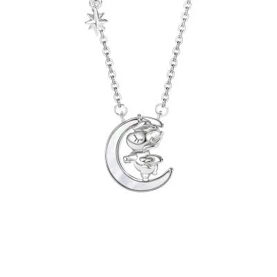 Dây Chuyền Bạc Nữ đính đá CZ Kỳ Lân Lấp Lánh Starry Unicorn LILI 125672 5