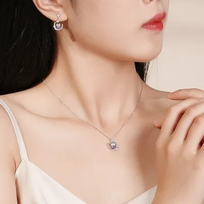 Dây Chuyền Bạc Nữ đính đá CZ Rồng Dễ Thương Julia LILI 125913 2