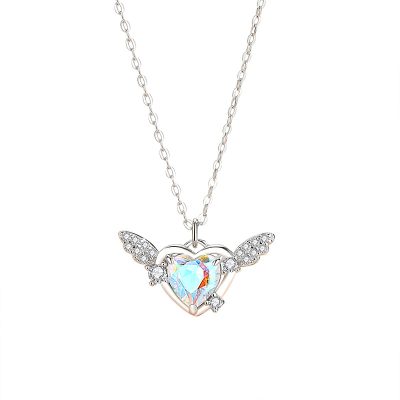 Dây Chuyền Bạc Nữ đính đá CZ Thiên Thần Tình ái Josie LILI 125974 4