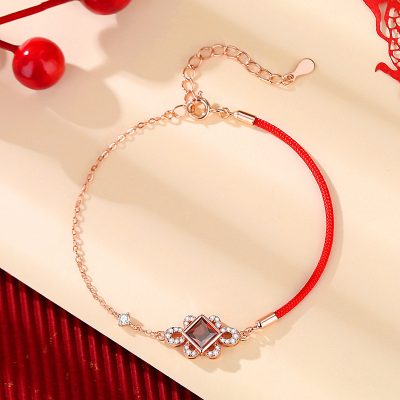 Lắc Tay Bạc Nữ đính đá CZ Abigail LILI 125006 1