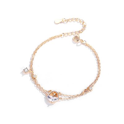 Lắc Tay Bạc Nữ đính đá CZ Thiên Hà Galaxy LILI 124943 5