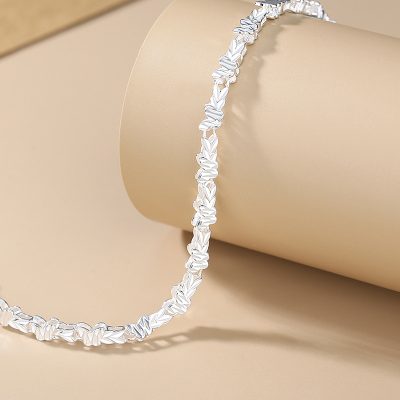 Lắc Tay Bạc Nữ Hình Chuỗi Hồ điệp Zoe LILI 125088 4