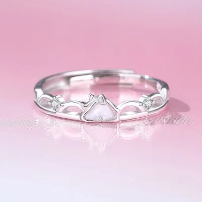 Nhẫn Bạc Nữ đính đá CZ Hình Kỳ Lân Sophie LILI 125327 4