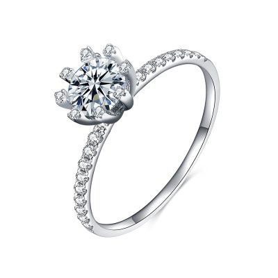 Nhẫn Bạc Nữ đính Kim Cương Moissanite Annabelle LILI 094265 13
