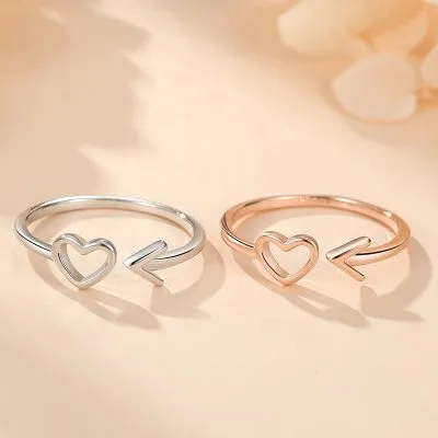 Nhẫn Bạc Nữ Hình Mũi Tên Tình ái Leah LILI 125183 3