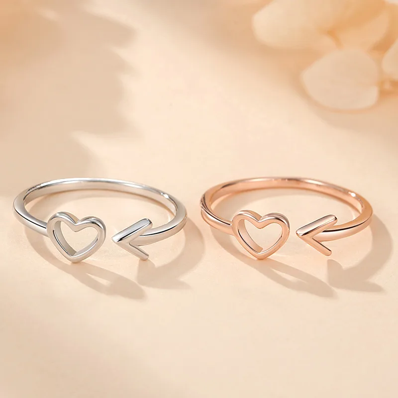 Nhẫn Bạc Nữ Hình Mũi Tên Tình ái Leah LILI 125183 3