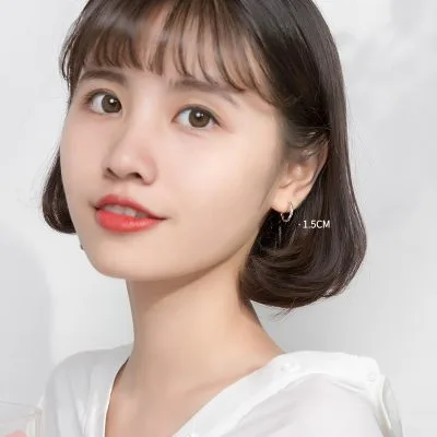 Bông Tai Bạc Nữ Dạng Chuỗi Xoắn Ainara LILI 131844 4