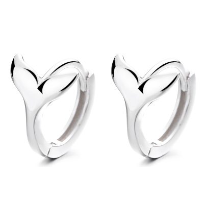 Bông Tai Bạc Nữ Hình đuôi Cá Judith LILI 132454 5