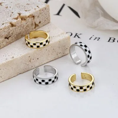 Bông Tai Bạc Nữ Nam Giả Kẹp Vành Tai Caro LILI 132671 1