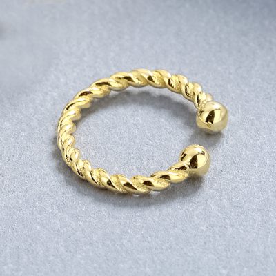Bông Tai Bạc Nữ Nam Giả Kẹp Vành Tai Rian LILI 132606 11