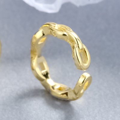 Bông Tai Bạc Nữ Nam Giả Kẹp Vành Tai Rian LILI 132606 12