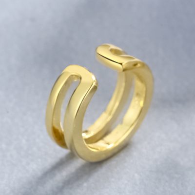 Bông Tai Bạc Nữ Nam Giả Kẹp Vành Tai Rian LILI 132606 13