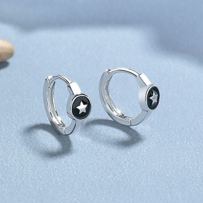 Bông Tai Bạc Nữ Nam Trăng Và Sao Ailany LILI 132060 4