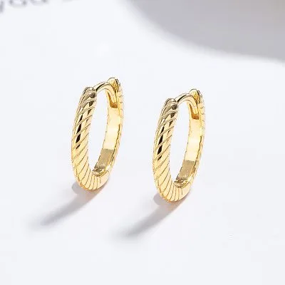 Bông Tai Bạc Nữ Nam Tròn Maeve LILI 132093 2
