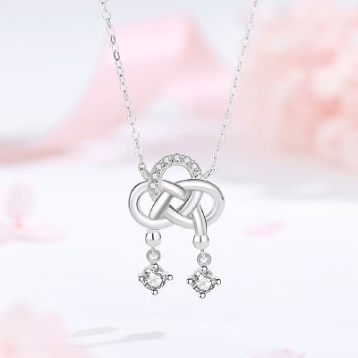 Dây Chuyền Bạc Nữ đính đá CZ Rosalie LILI 131225 5