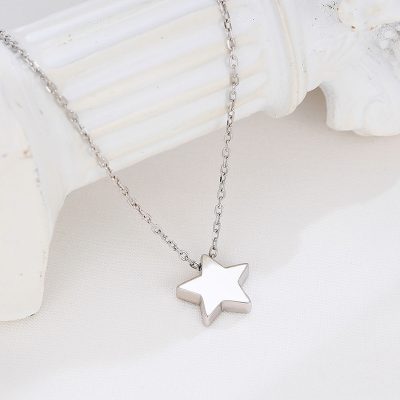 Dây Chuyền Bạc Nữ Hình Ngôi Sao 5 Cánh Leia LILI 131557 4
