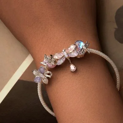 Hạt Charm Bạc Nữ đính đá CZ Amira LILI 130822 2