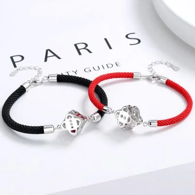 Lắc Tay Bạc Cặp đôi Xúc Xắc Tình Yêu Bella LILI 130639 1