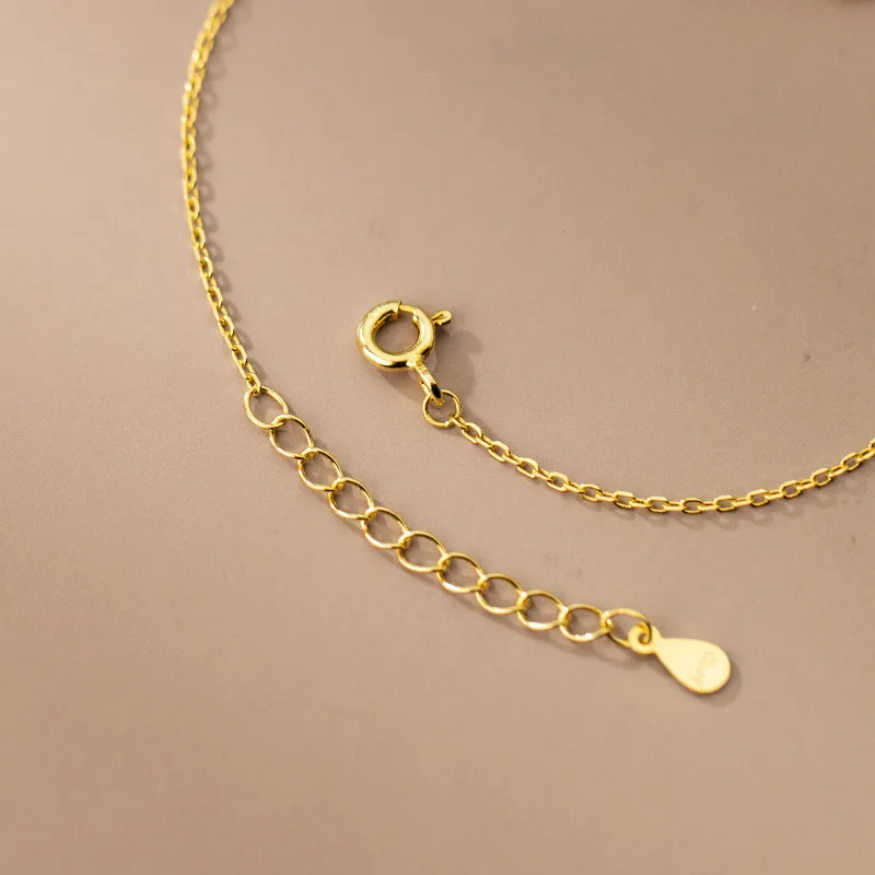 Lắc Tay Bạc Nữ Dây Rút đính đá CZ Claire LILI 130256 5