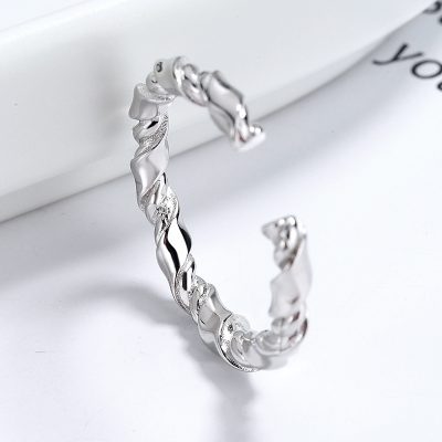 Nhẫn Bạc Nữ Hình Chuỗi Xoắn Juliette LILI 131057 3