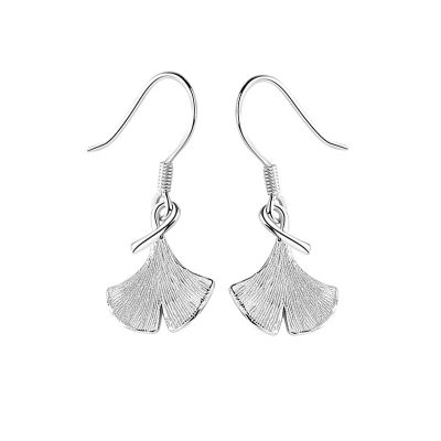 Bông Tai Bạc Nữ Hình Lá Bạch Quả Presley LILI 159955 5