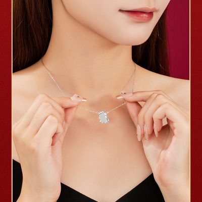 Dây Chuyền Bạc Nữ đính đá CZ Hình 12 Con Giáp Elsie LILI 159835 18