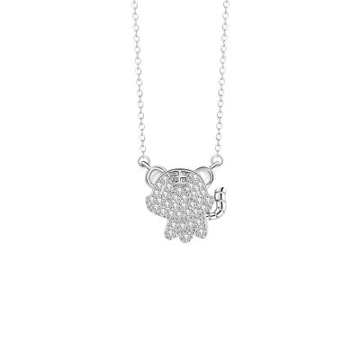 Dây Chuyền Bạc Nữ đính đá CZ Hình 12 Con Giáp Elsie LILI 159835 7