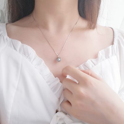 Dây Chuyền Bạc Nữ đính đá Phong Thủy Tự Nhiên Katherine LILI 159870 1