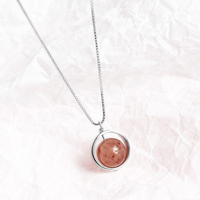 Dây Chuyền Bạc Nữ đính đá Phong Thủy Tự Nhiên Katherine LILI 159870 11