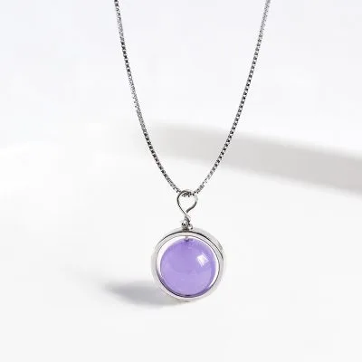 Dây Chuyền Bạc Nữ đính đá Phong Thủy Tự Nhiên Katherine LILI 159870 13