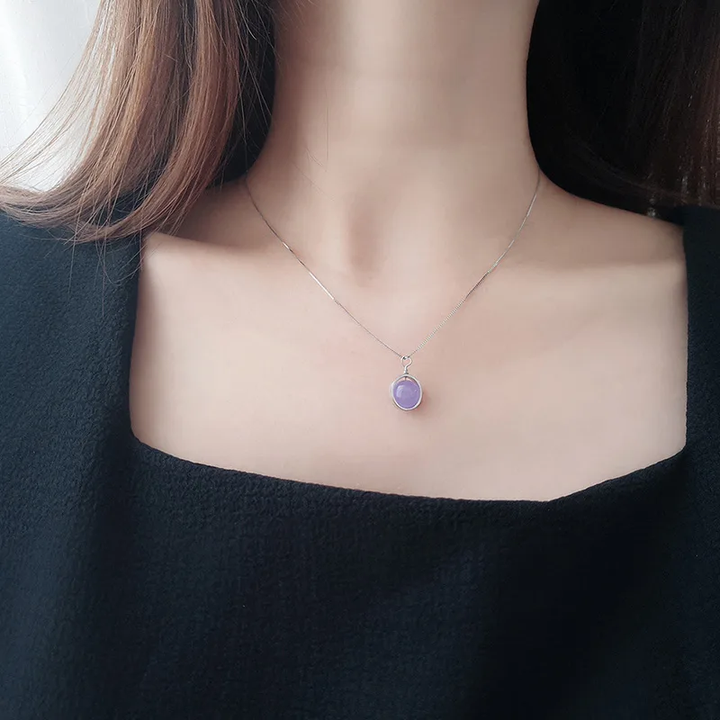 Dây Chuyền Bạc Nữ đính đá Phong Thủy Tự Nhiên Katherine LILI 159870 14