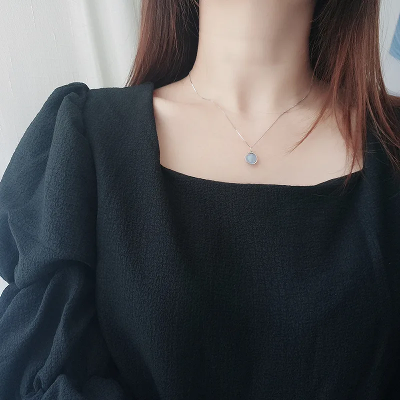 Dây Chuyền Bạc Nữ đính đá Phong Thủy Tự Nhiên Katherine LILI 159870 16
