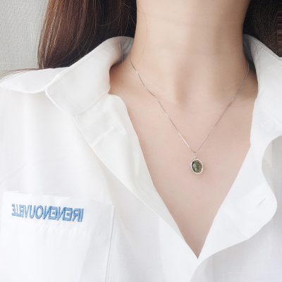 Dây Chuyền Bạc Nữ đính đá Phong Thủy Tự Nhiên Katherine LILI 159870 4