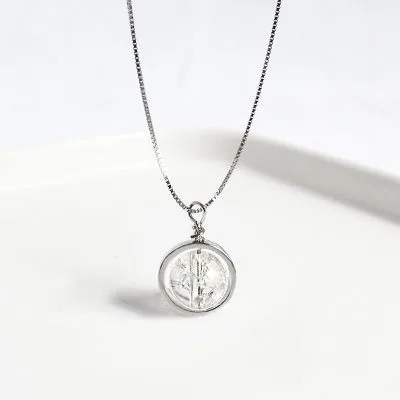 Dây Chuyền Bạc Nữ đính đá Phong Thủy Tự Nhiên Katherine LILI 159870 5