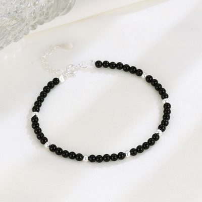 Lắc Tay Bạc Nữ đính đá Mã Não Sophia LILI 158700 3