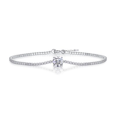 Lắc Tay Bạc Nữ đính Kim Cương Moissanite Emryn LILI 158410 1