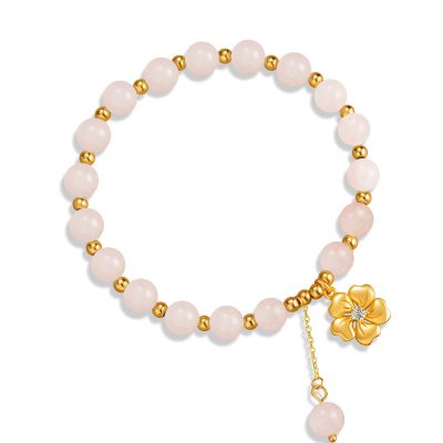 Lắc Tay Bạc Nữ đính Ngọc Bích Hetian Nora LILI 158806 6