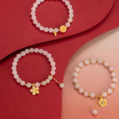 Lắc Tay Bạc Nữ đính Ngọc Bích Hetian Nora LILI 158806 7