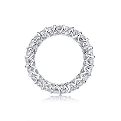 Nhẫn Bạc Nữ đính Kim Cương Moissanite Lillian LILI 159105 5