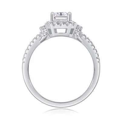 Nhẫn Bạc Nữ đính Kim Cương Moissanite Sophie LILI 159161 5