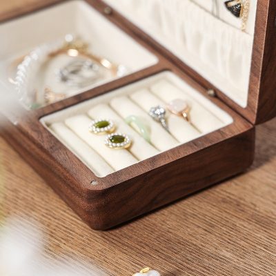 Tủ Hộp đựng đồ Trang Sức Phụ Kiện đẹp Gỗ óc Chó Skye LILI 161267 1