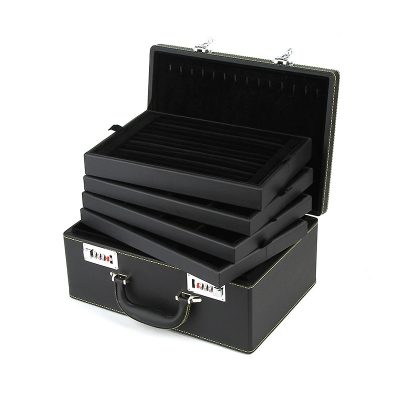 Vali Tủ Hộp đựng đồ Trang Sức Cao Cấp Quai Xách Tay Khóa Số Maia LILI 161315 7