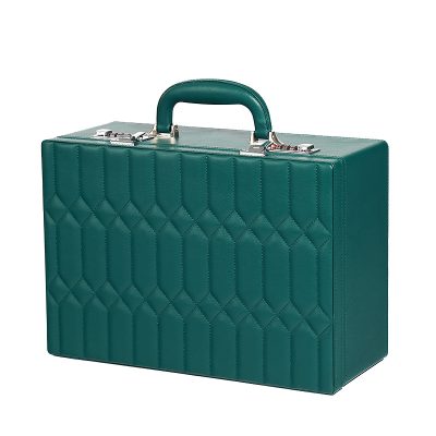 Vali Tủ Hộp đựng đồ Trang Sức Cao Cấp Quai Xách Tay Khóa Số Maia LILI 161315 9