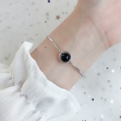 Vòng Tay Bạc Nữ đính đá Phong Thủy Tự Nhiên đẹp Emma LILI 158648 6