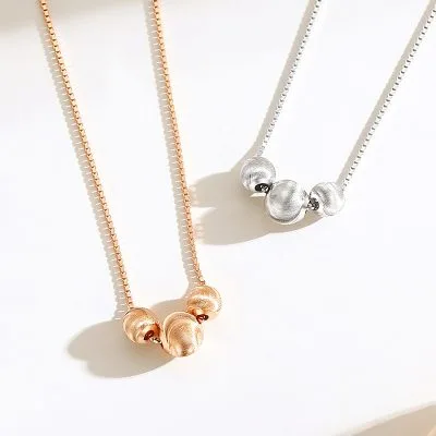 Dây Chuyền Bạc Nữ Chuỗi Hạt Tròn Madilyn LILI 166478 3