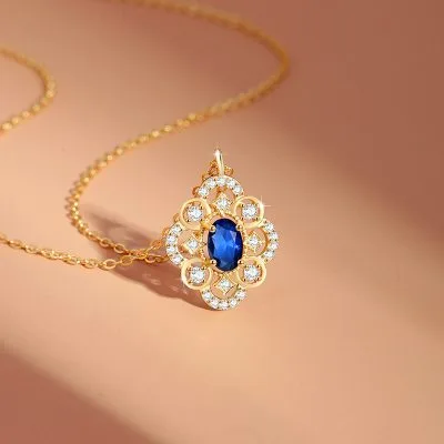 Dây Chuyền Bạc Nữ đính đá CZ Cỏ 4 Lá Mariah LILI 166698 4